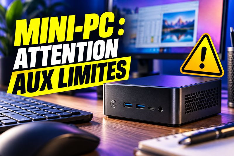 Choisir un mini-PC pour la bureautique : quelles limites vérifier avant de gagner de la place ?