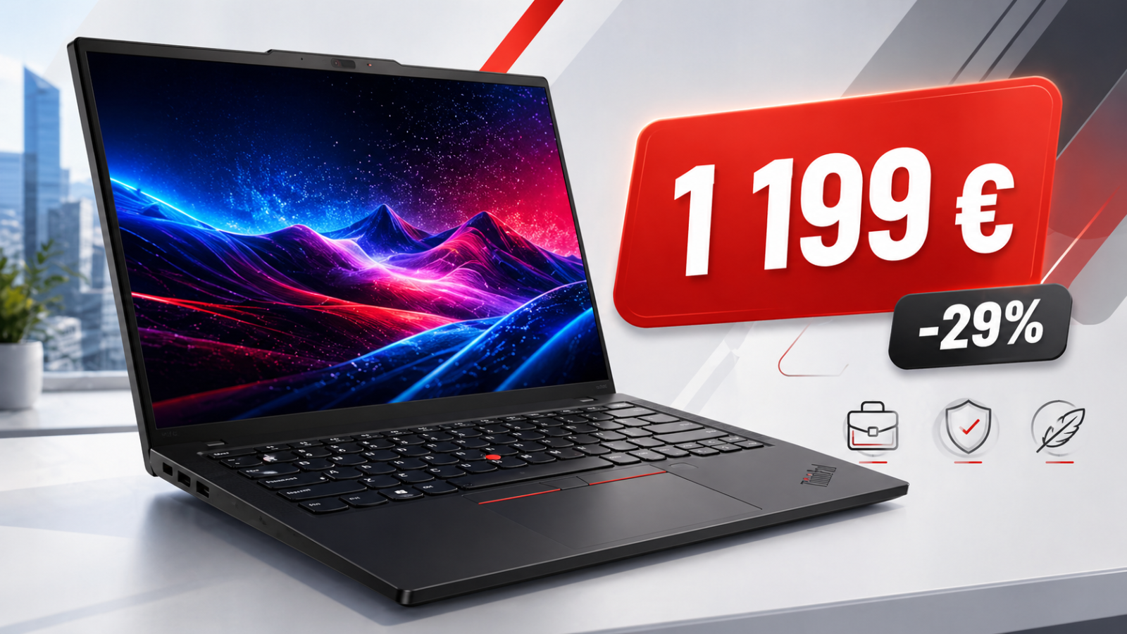 Le Lenovo ThinkPad P14s Gen 5 OLED tombe à 1 199 € : un PC portable pro très complet sous les 1 200 €