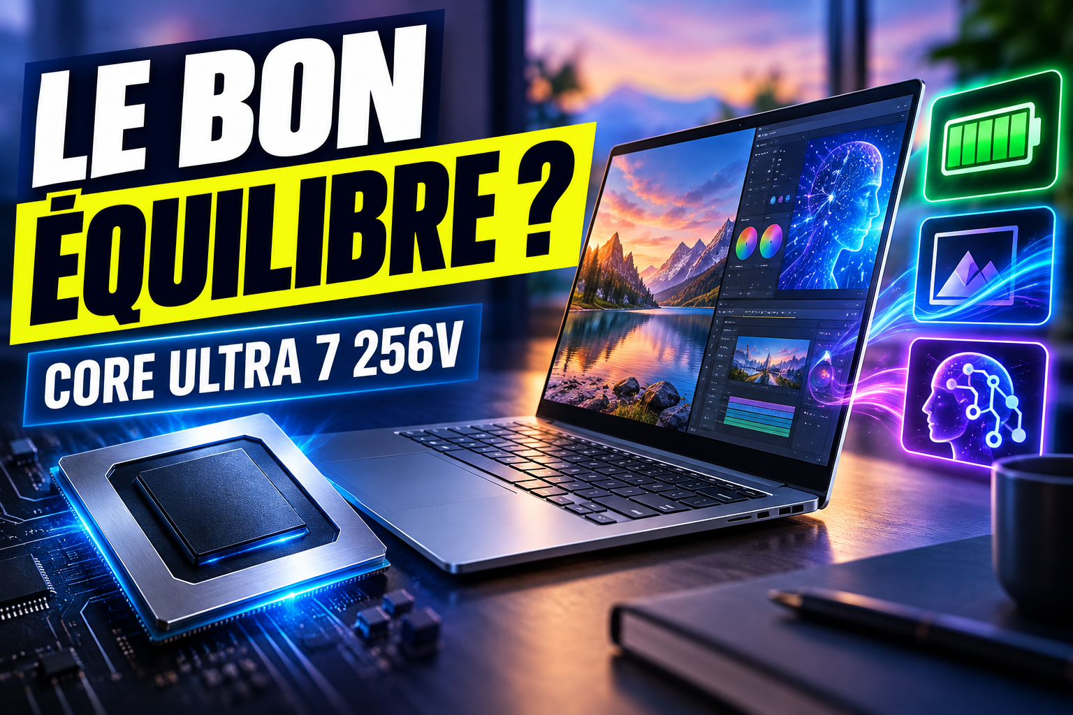 Intel Core Ultra 7 256V : autonomie, iGPU et NPU, pour quel ultraportable en 2026 ?
