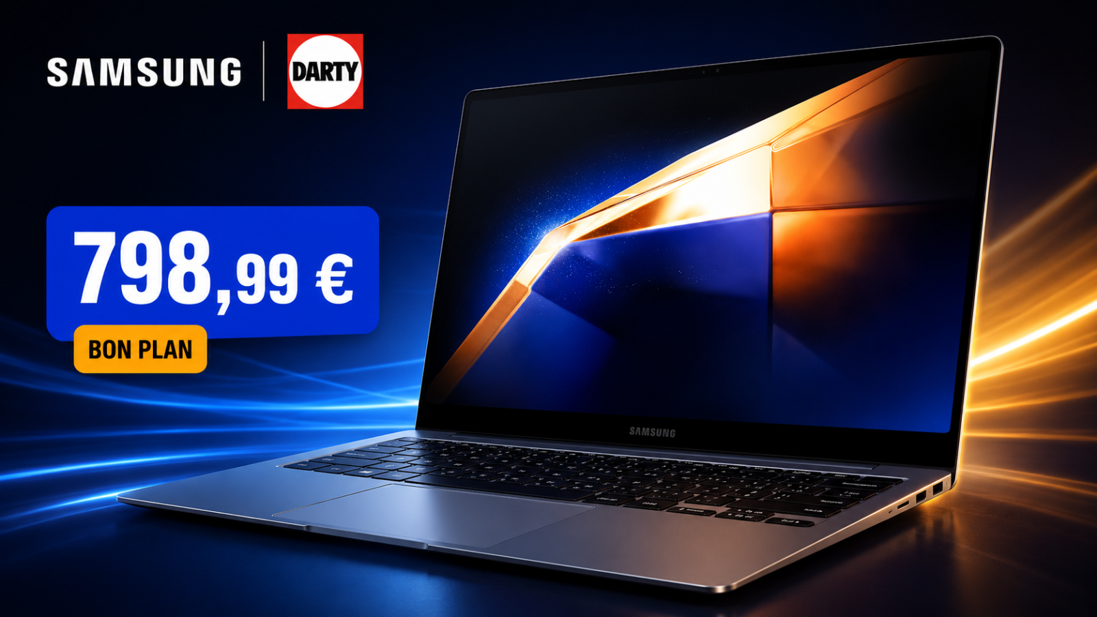 Le Samsung Galaxy Book4 Pro 14 tombe à 798,99 € : un ultrabook AMOLED tactile sous les 800 €