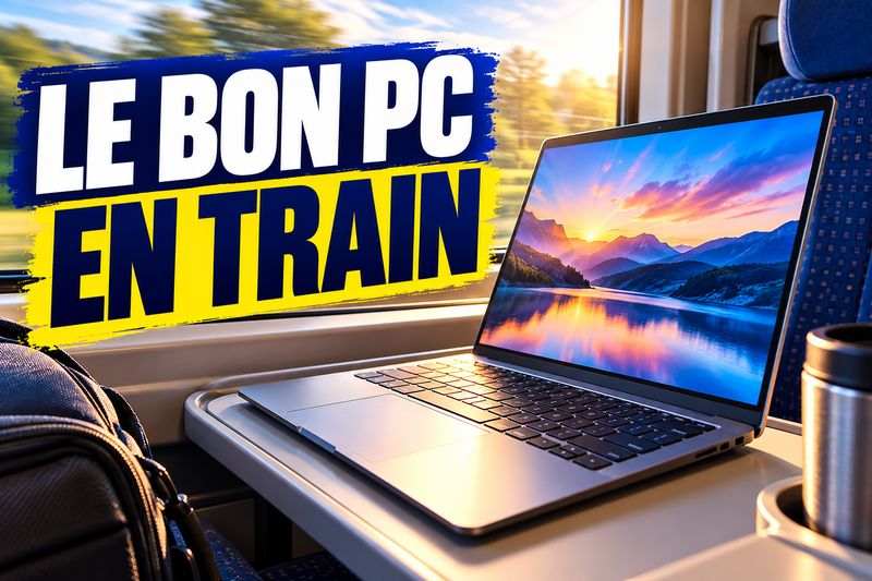 Quel PC portable 14 pouces choisir pour travailler dans le train chaque semaine ?