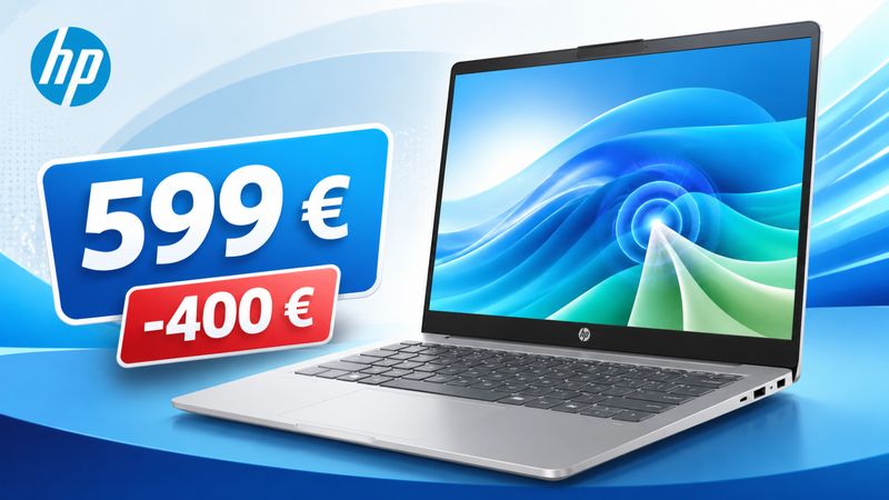 Le HP OmniBook 3 tactile chute à 599 € : 400 € de remise sur ce PC Copilot+