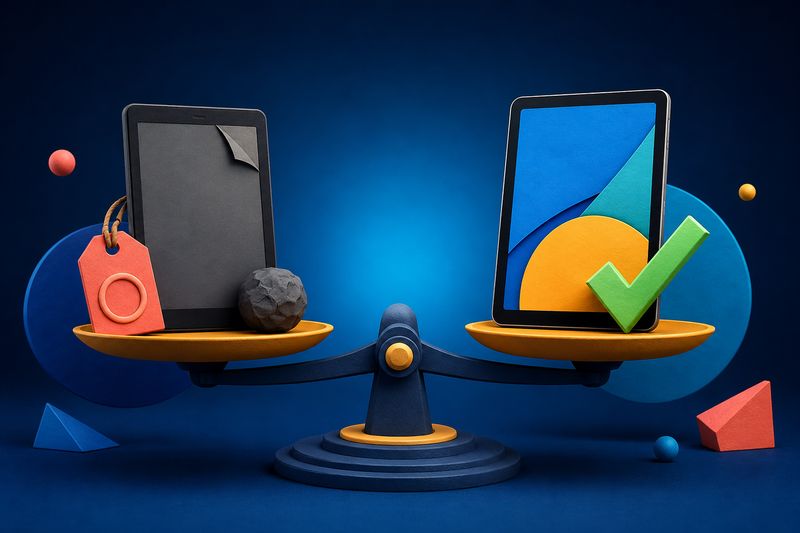 Tablette bon rapport qualité/prix ou tablette pas chère : où est le meilleur compromis ?