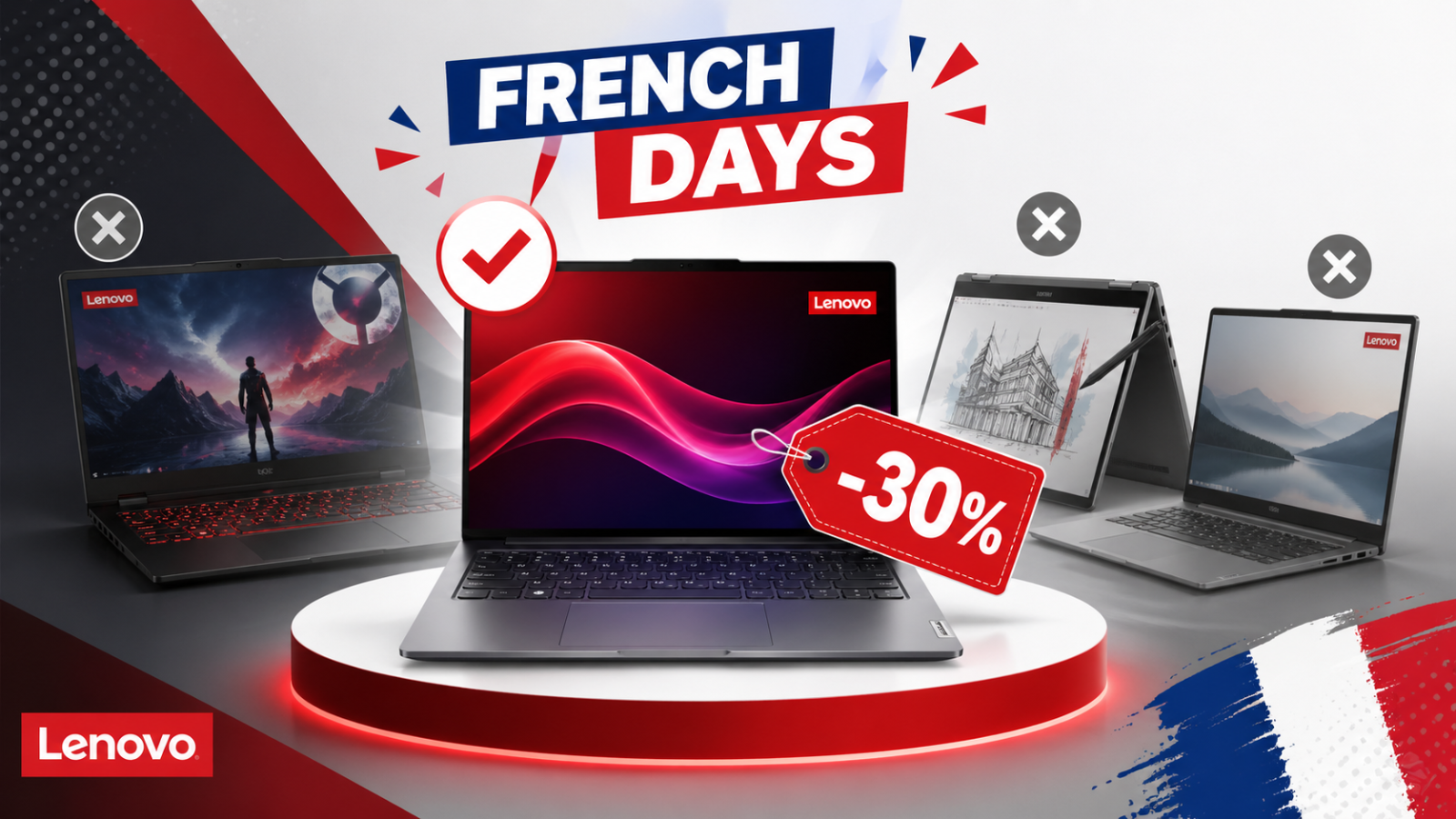 French Days Lenovo : de grosses remises sur PC portables, mais tous les modèles ne se valent pas