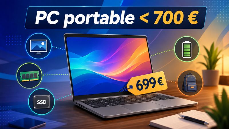 PC portable à moins de 700 € : quelles concessions sont encore acceptables en 2026 ?