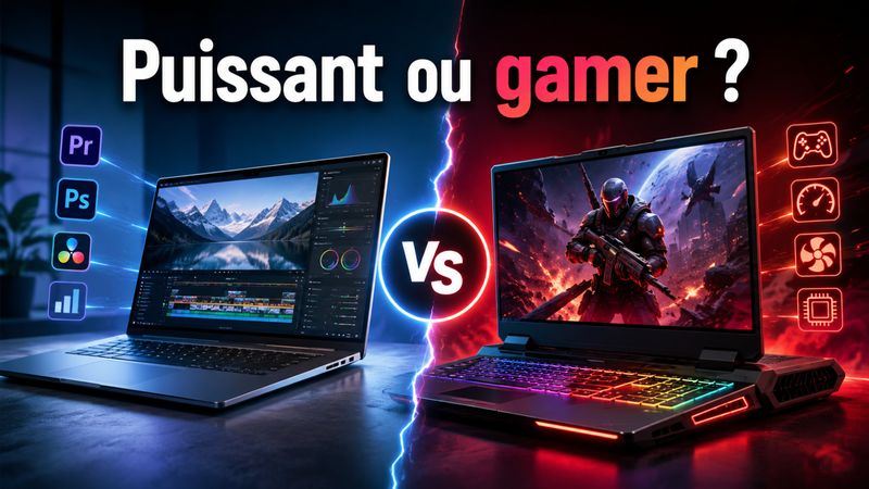 Portable puissant ou portable gamer : dans quels cas faut-il vraiment passer sur une machine plus radicale ?