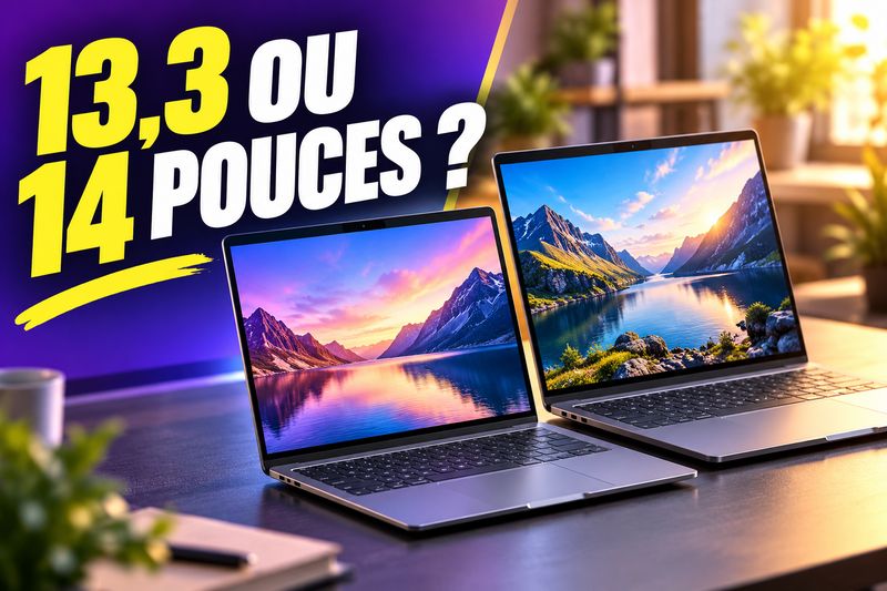 13,3 pouces ou 14 pouces : le gain de compacité vaut-il encore les concessions ?