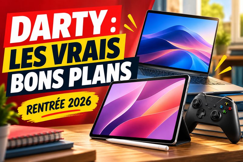 Rentrée Darty 2026 : remises, manette Xbox offerte et offres étudiant, quels bons plans valent vraiment le coup ?