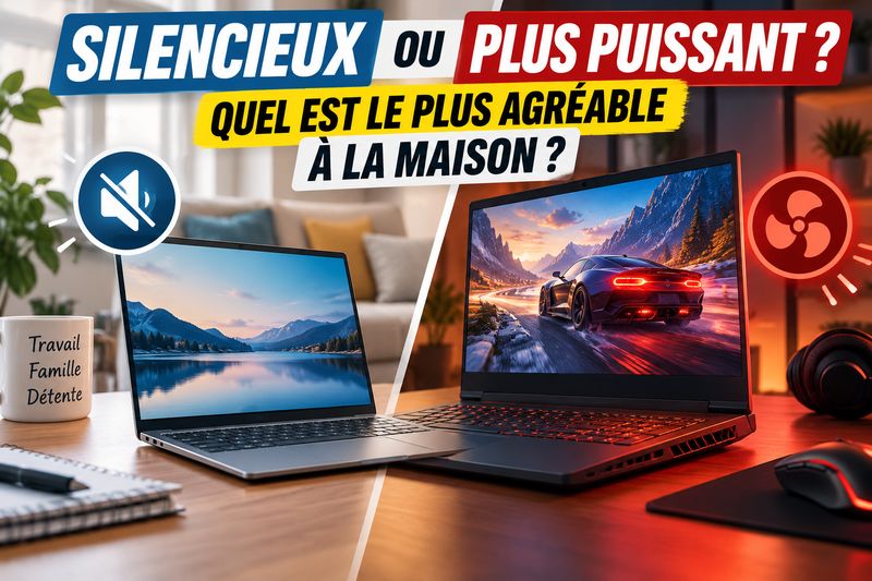 Portable silencieux basse consommation ou modèle plus puissant ventilé : lequel est le plus agréable à la maison ?