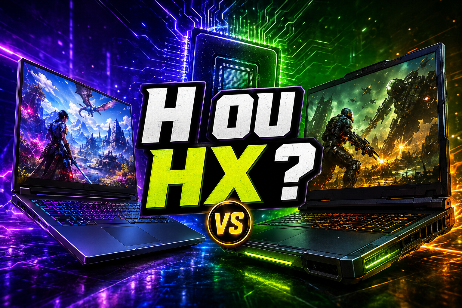 Processeur série H ou série HX : lequel faut-il privilégier sur un portable gamer ?
