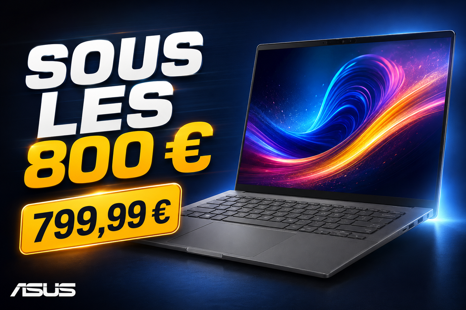 Bon plan : l’Asus ZenBook 14 OLED UX3407QA-QD512W passe à 799,99 €