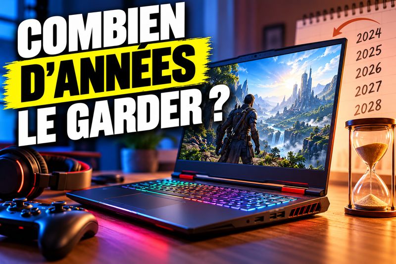 Combien d’années peut-on raisonnablement garder un PC portable gamer sans changer ses exigences ?