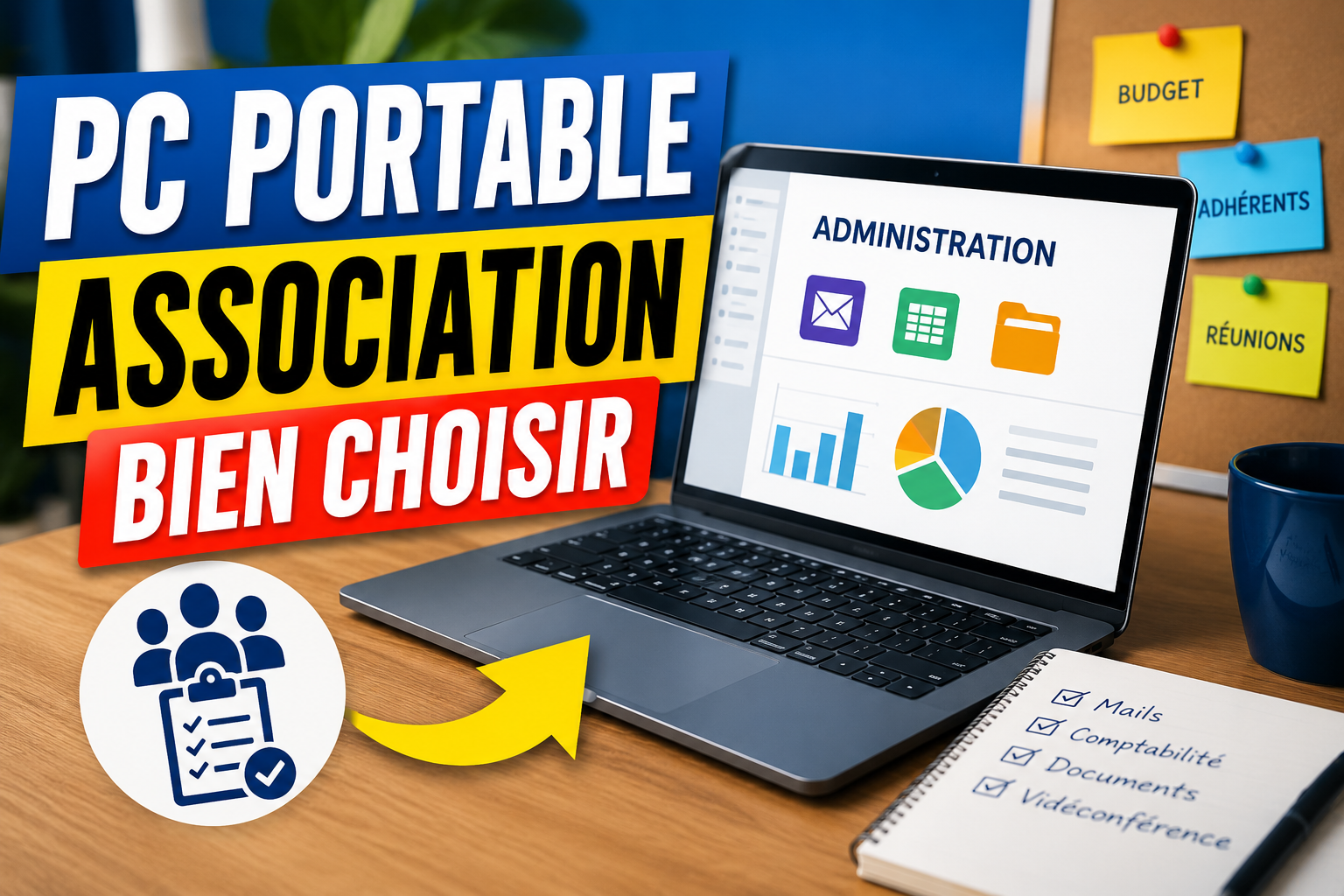 Quel PC portable pas cher choisir pour une petite association ou des tâches administratives simples ?