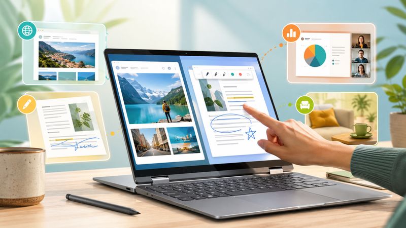 PC portable tactile : dans quels cas cela apporte un vrai plus au quotidien ?