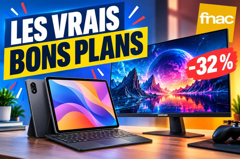 French Days Fnac 2026 : les PC, écrans et tablettes qui sont vraiment moins chers