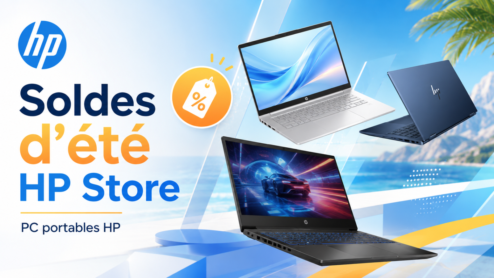 Soldes d’été HP Store : plusieurs PC portables HP deviennent nettement plus intéressants