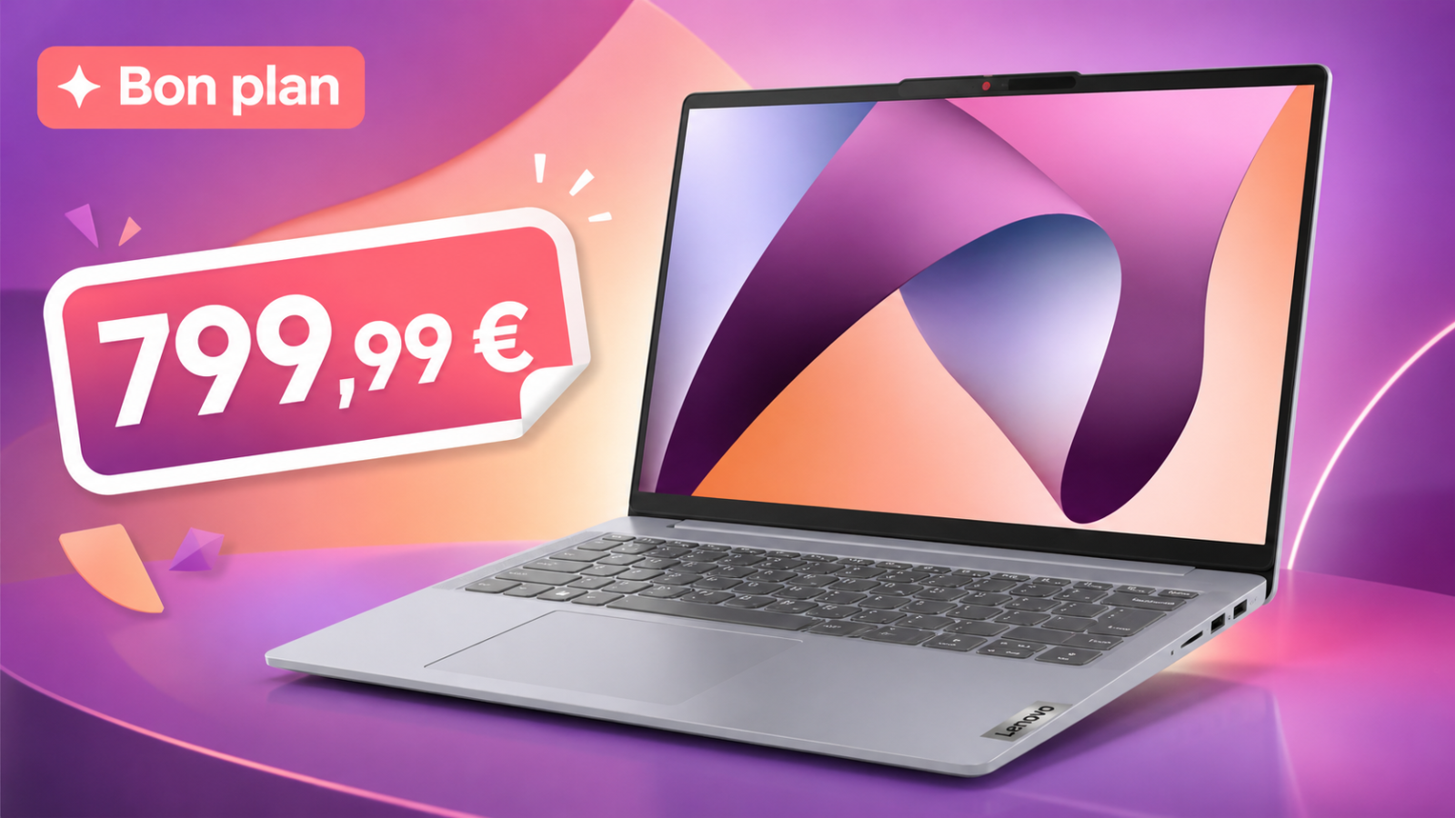 Lenovo IdeaPad Slim 5 OLED à 799,99 € : un 15 pouces Ryzen 7 très bien équipé passe sous les 800 €