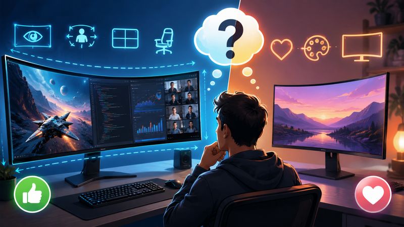 Écran incurvé : gain réel ou simple préférence visuelle ?