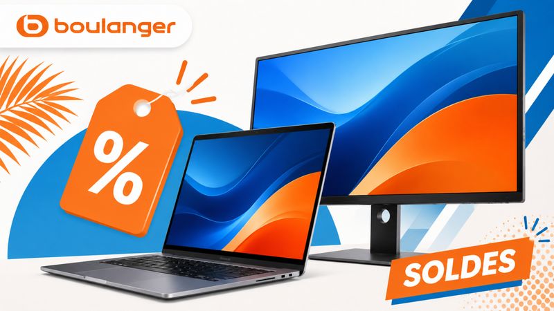 Soldes informatique Boulanger : des offres à comparer sur PC portables et écrans