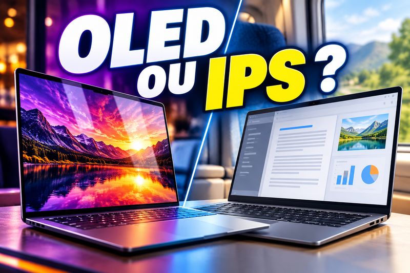 14 pouces OLED ou IPS antireflet : quel écran choisir pour travailler en mobilité ?