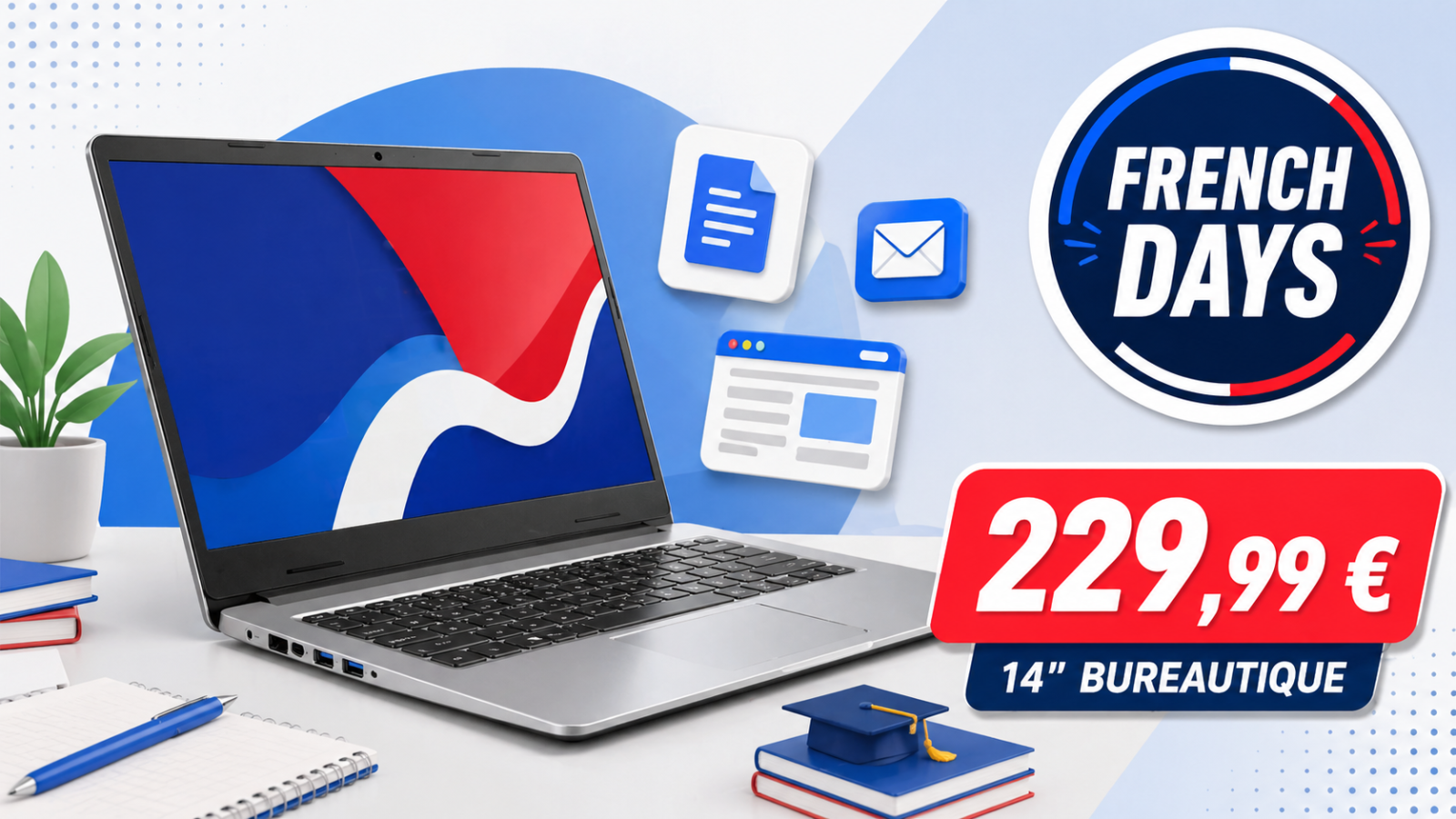 French Days : le Packard Bell B114-33-C3N8 tombe à 229,99 €, un PC portable 14 pouces très accessible pour la bureautique