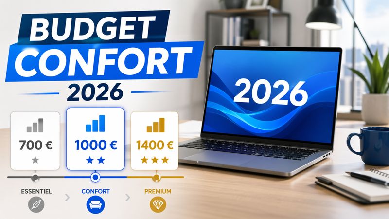 Combien faut-il dépenser pour un PC portable vraiment confortable en 2026 ?