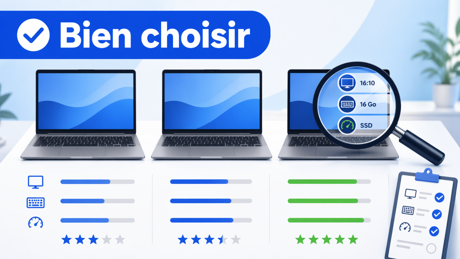Comment choisir un PC portable sans se tromper quand plusieurs modèles se ressemblent ?
