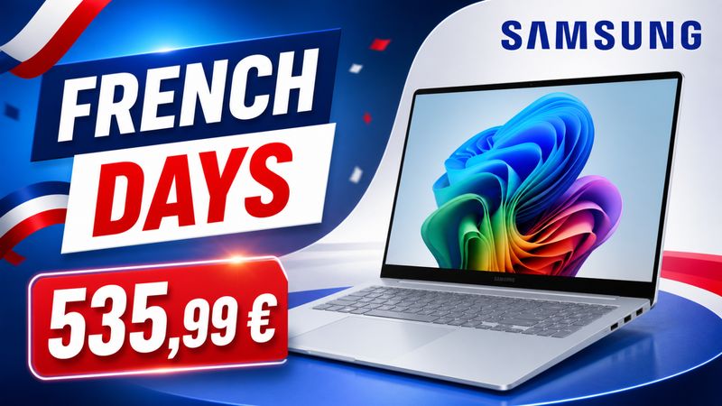 French Days : le Samsung Galaxy Book4 Edge 15 pouces tombe à 535,99 €, un prix très agressif pour un PC Copilot+