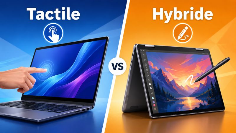 Tactile ou hybride : quel choix est le plus cohérent selon l’usage ?