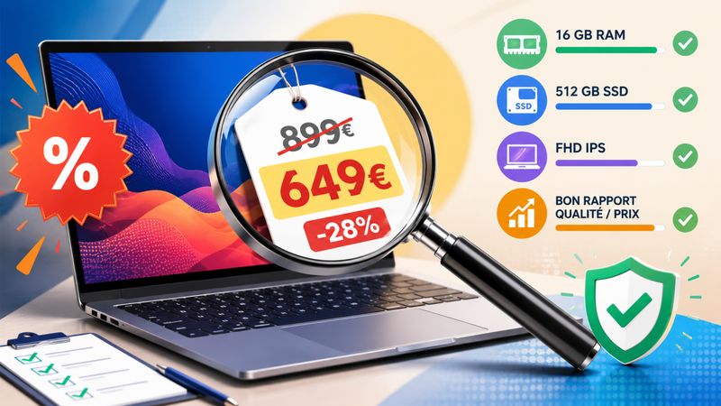 Promotion, soldes, prix barré : comment savoir si la bonne affaire sur un PC portable est réelle ?