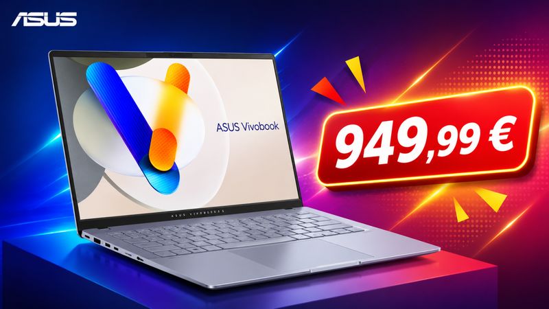 Asus Vivobook S 14 OLED : le 14 pouces OLED avec Ryzen AI 9 et 32 Go de RAM tombe à 949,99 €