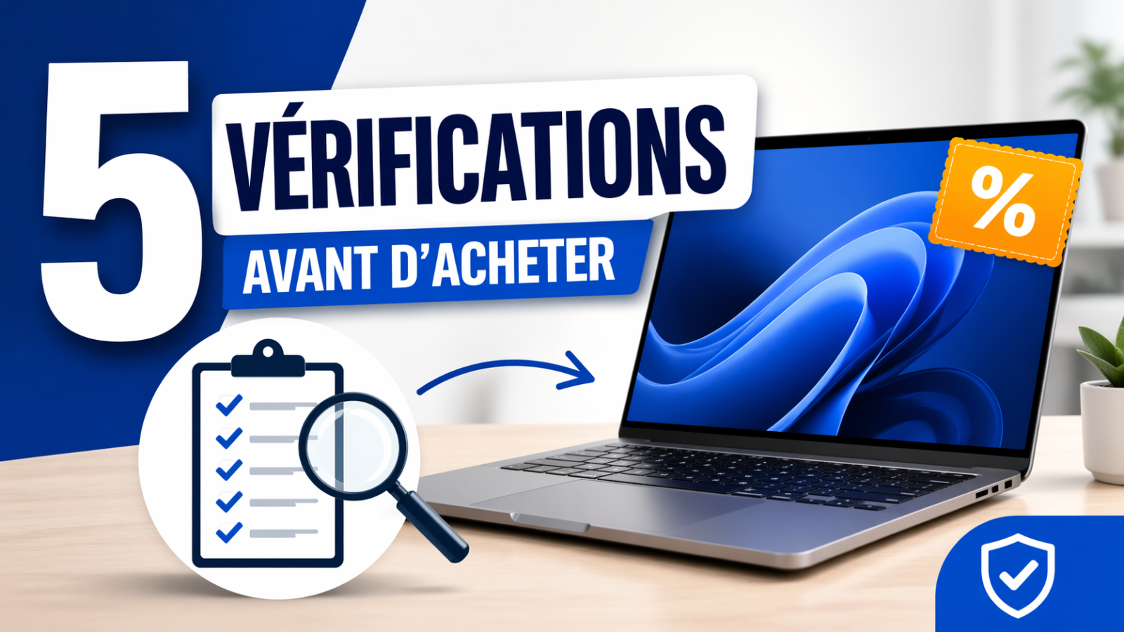 Les 5 vérifications à faire avant d’acheter un PC portable en promotion