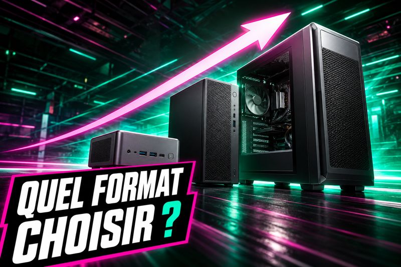 NUC, mini-tour, moyen tour : comment choisir le bon format de PC de bureau ?