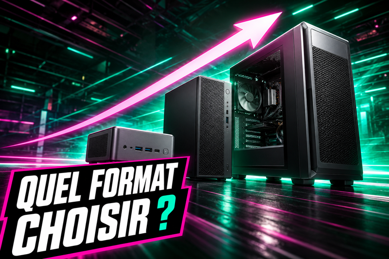 NUC, mini-tour, moyen tour : comment choisir le bon format de PC de bureau ?