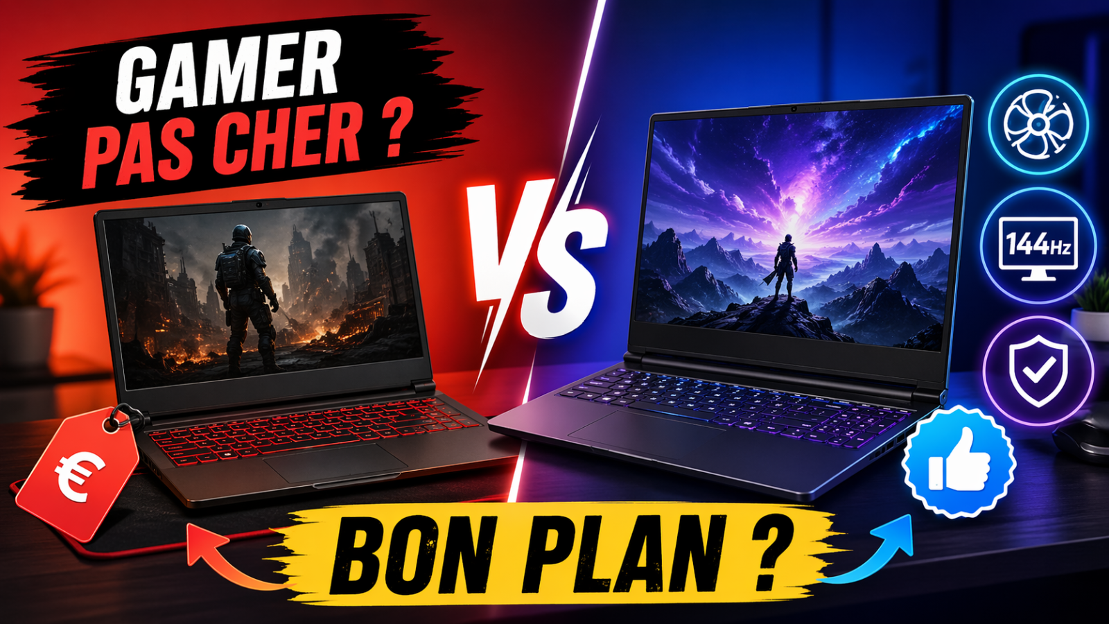 PC portable gamer classique ou « gamer pas cher » : où est la vraie bonne affaire ?