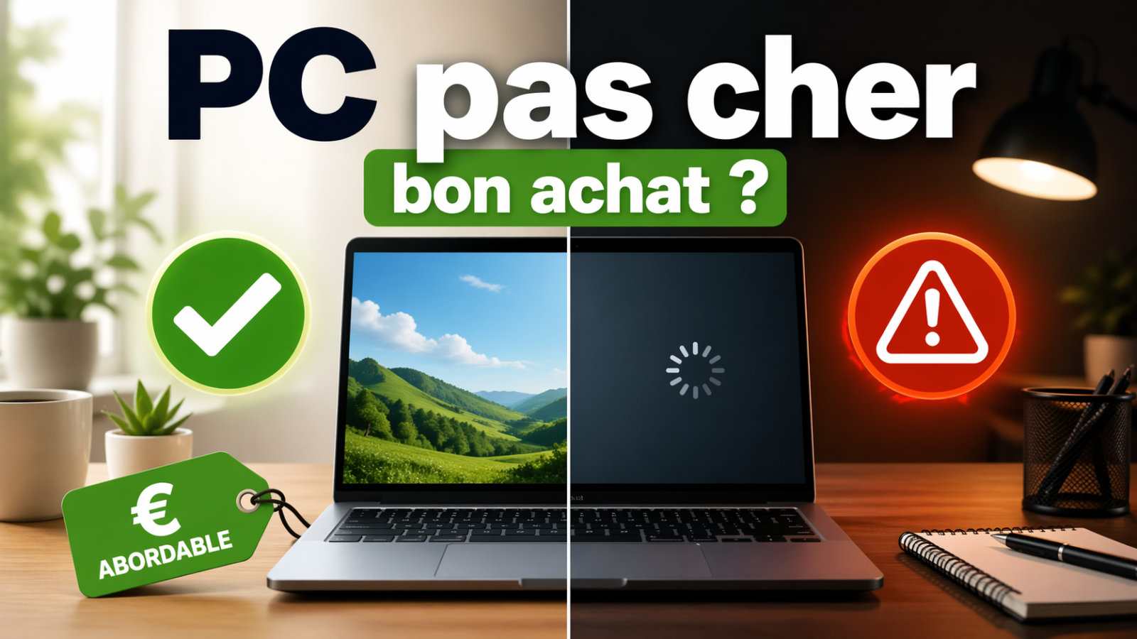 Quand un PC portable « pas cher » reste un bon achat… et quand il devient vite une fausse économie