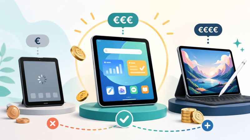 Tablette : quel budget viser pour éviter les modèles vite frustrants ?