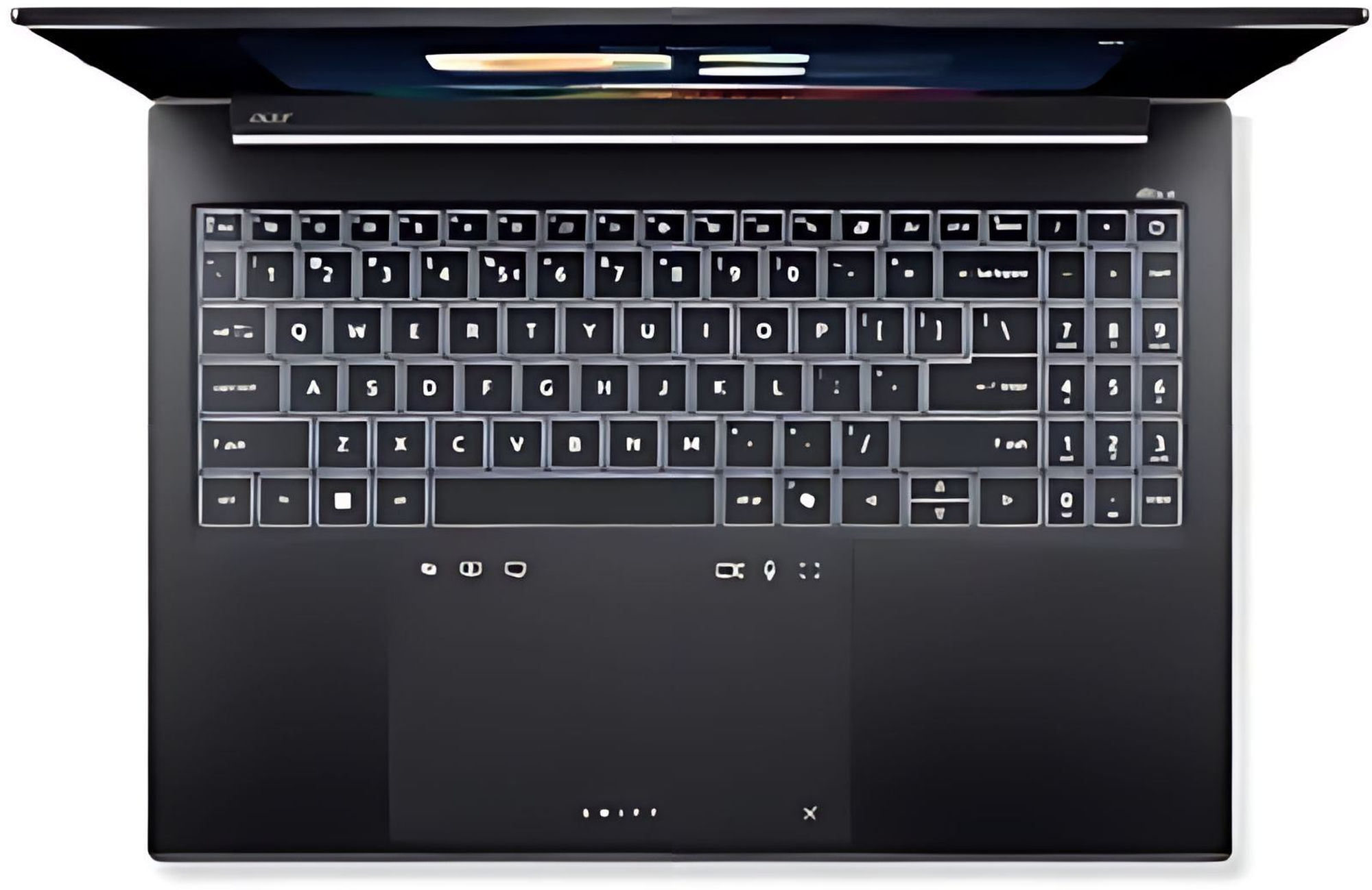 Clavier rétroéclairé blanc du Acer Swift Go 16 AI NX.JNMEF.006 avec pavé numérique Clavier rétroéclairé avec pavé numérique du Acer Swift Go 16 AI NX.JNMEF.006