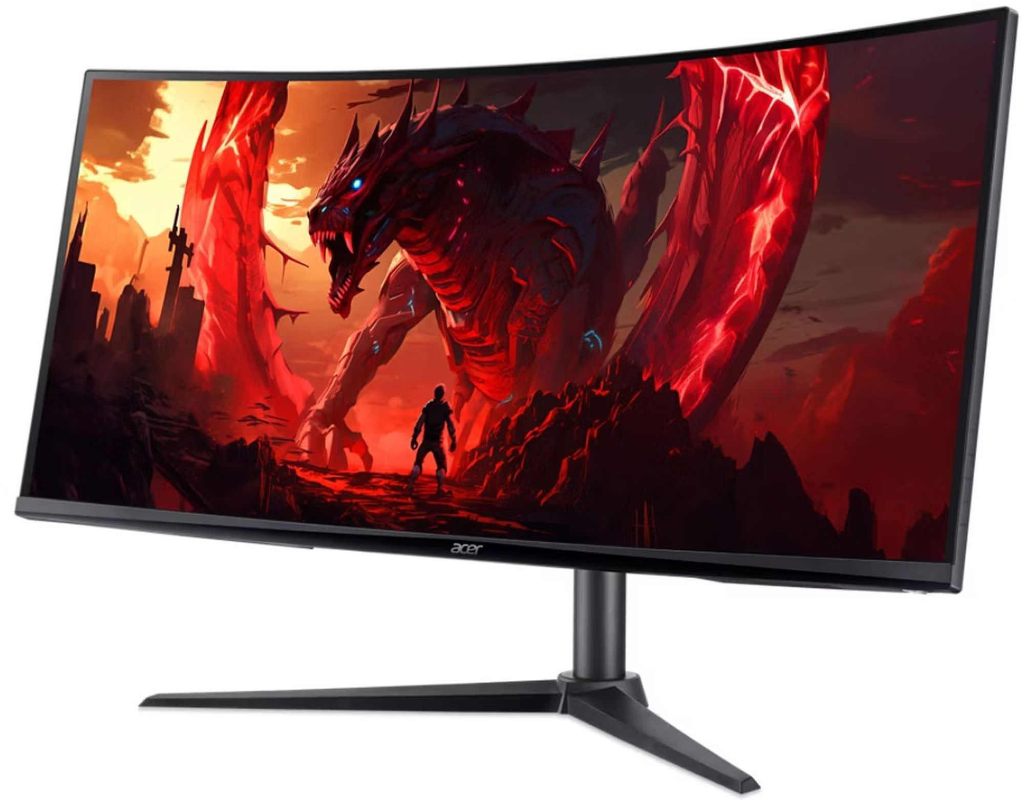 Acer Nitro XZ2 XZ342CUV3 - vue inclinée Acer Nitro XZ2 XZ342CUV3 - vue inclinée