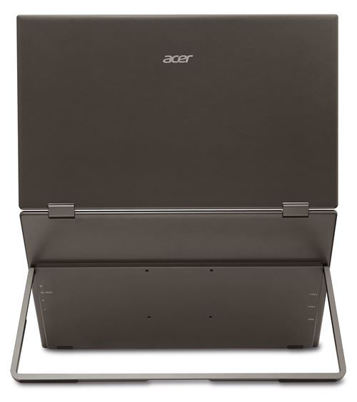 Acer PD193QTE - double écran portable - détail du châssis Acer PD193QTE - double écran portable - détail du châssis