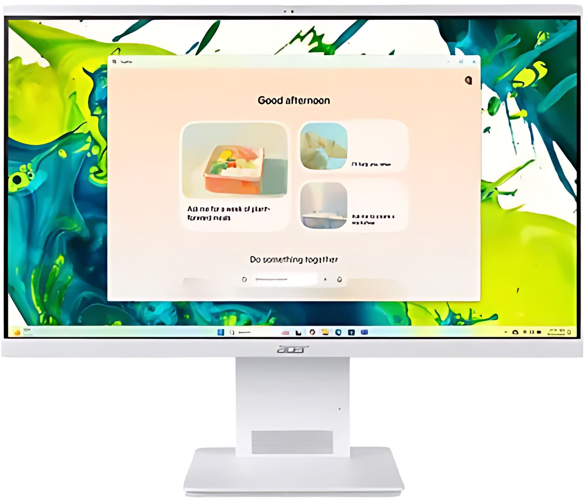 Acer Aspire S24 Tout-en-un S24B-GMTL-U DQ.BSWEF.001 face avant Acer Aspire S24 Tout-en-un S24B-GMTL-U DQ.BSWEF.001 face avant