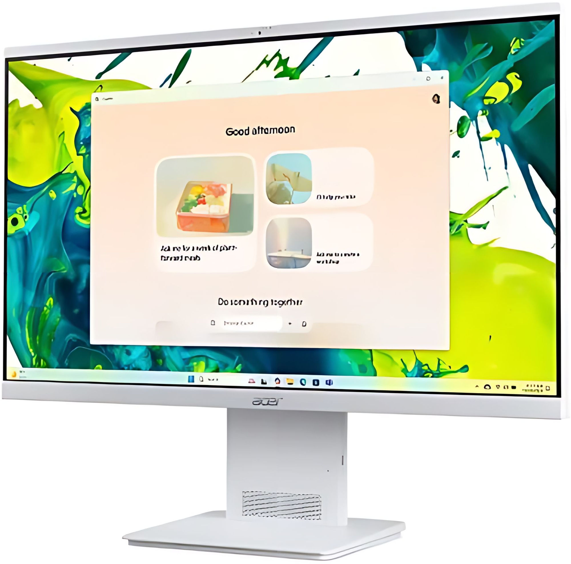 Acer Aspire S24 Tout-en-un S24B-GMTL-U DQ.BSWEF.001 vue trois quarts Acer Aspire S24 Tout-en-un S24B-GMTL-U DQ.BSWEF.001 vue trois quarts