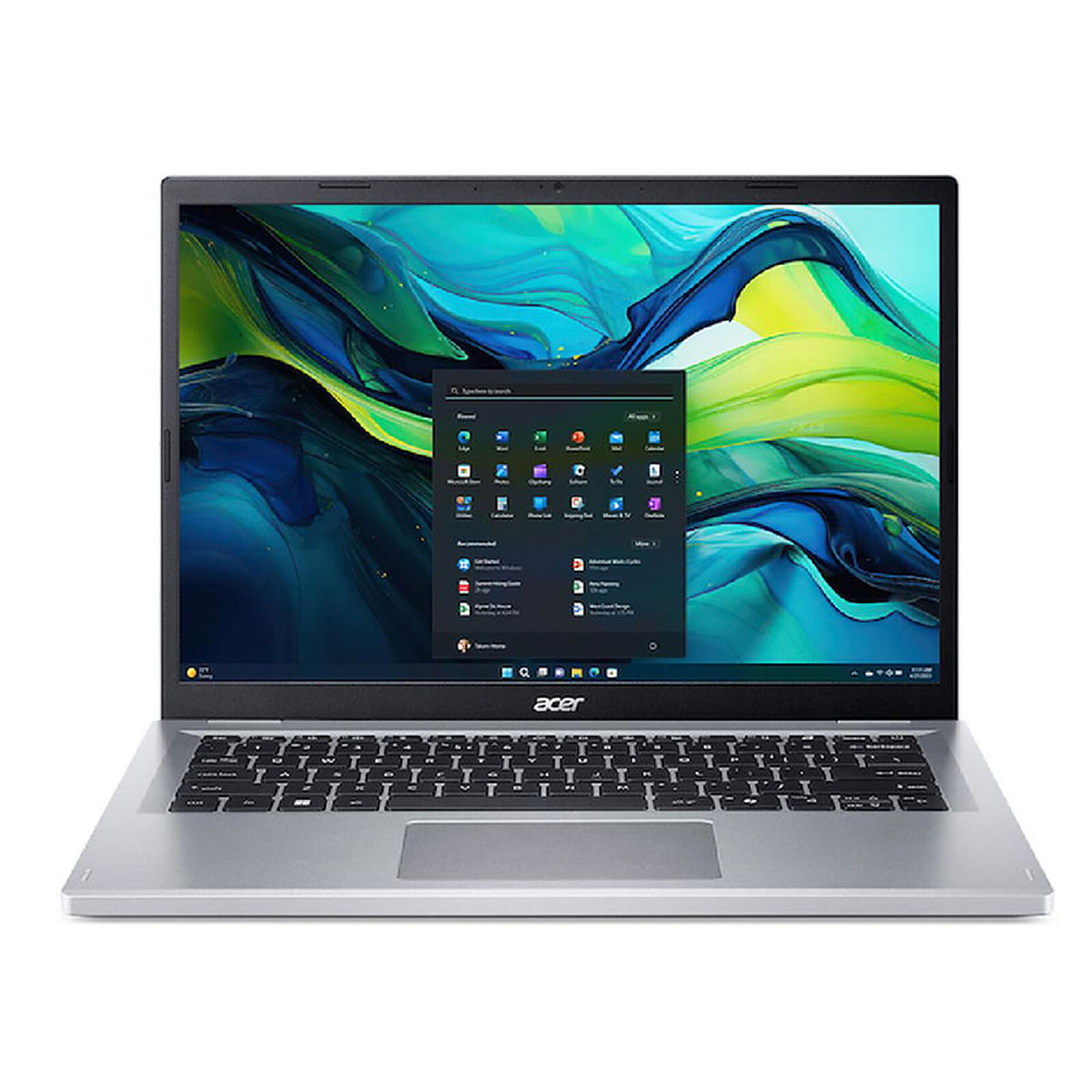 Acer Aspire Go 14 AG14-72P-58AZ vue de face écran 14 pouces Acer Aspire Go 14 AG14-72P-58AZ vue de face écran 14 pouces