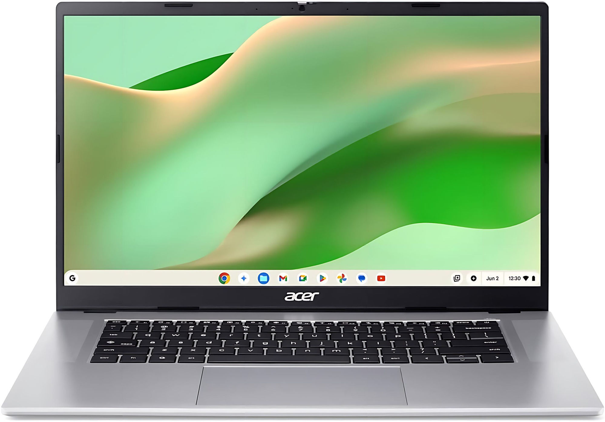 Acer Chromebook 315 CB315-8H-83SD vu de face avec écran tactile Acer Chromebook 315 CB315-8H-83SD vu de face avec écran tactile