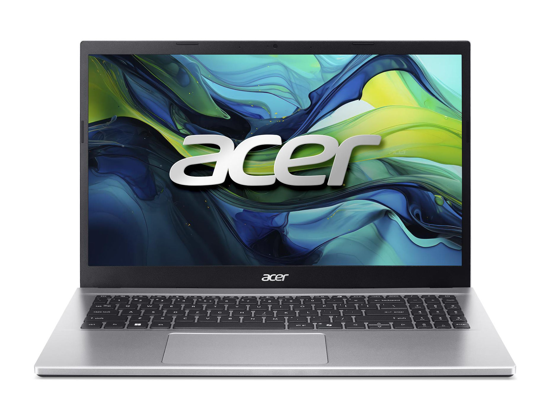 Acer Aspire Go 15 AG15-42P-R6LD vu de face Vue générale de l’Acer Aspire Go 15 AG15-42P-R6LD