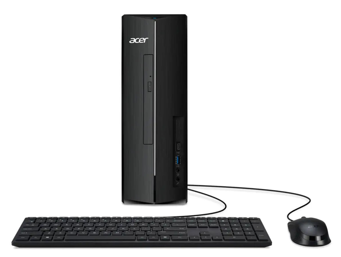 Acer Aspire XC-1725_BARR DT.BV9EF.005 et ses accessoires PC de bureau Acer Aspire XC-1725_BARR avec clavier et souris