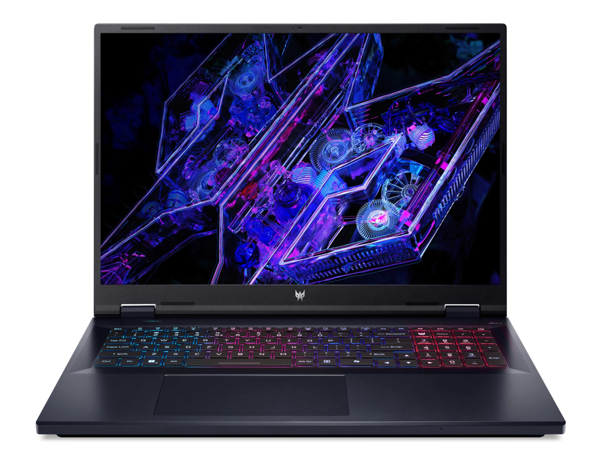 Acer Predator Helios Neo 18 PHN18-72-73E7 – ordinateur ouvert Acer Predator Helios Neo 18 PHN18-72-73E7 présenté ouvert