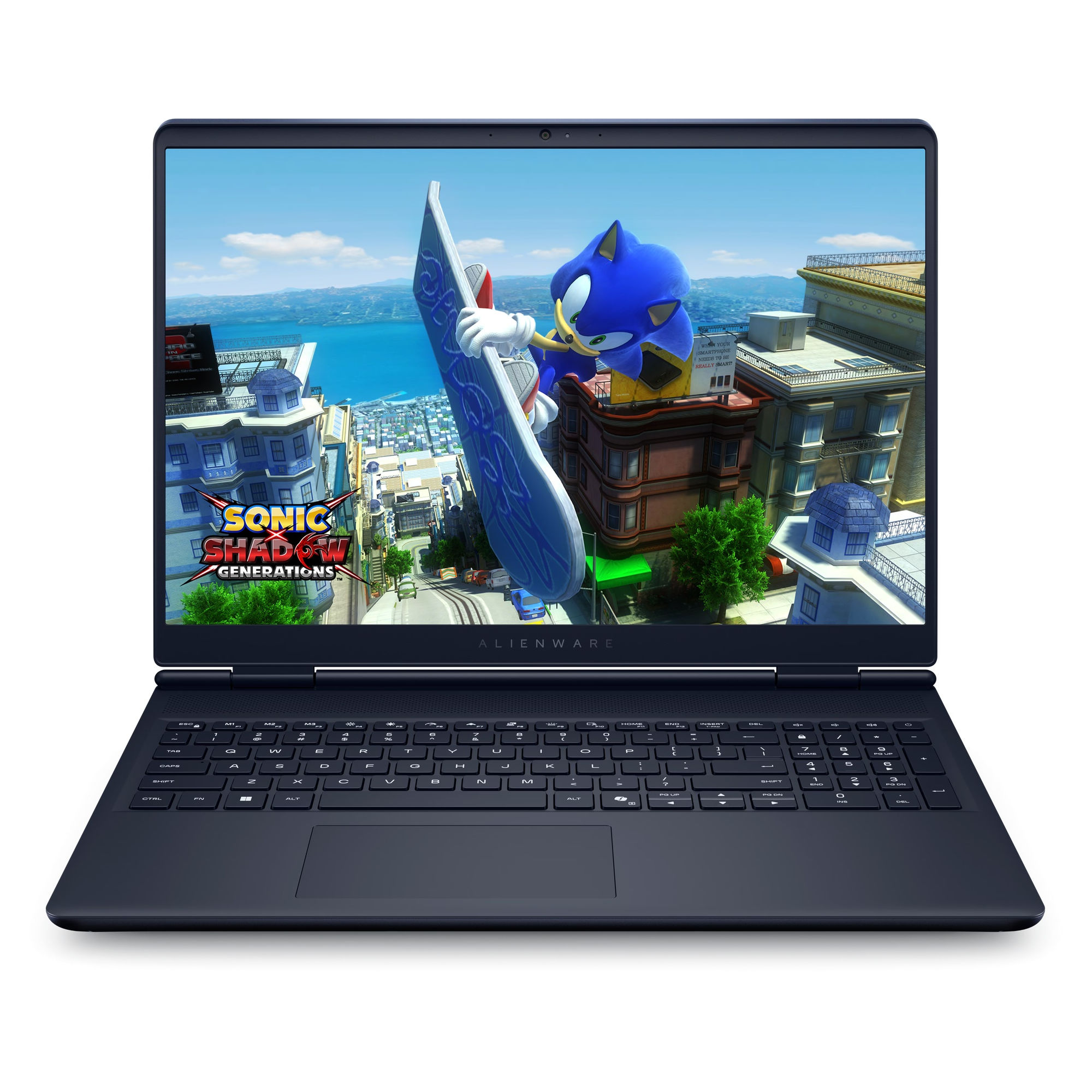 Alienware 16 Aurora AC16250 nac1625012 - vue de face Alienware 16 Aurora AC16250 nac1625012 - vue de face écran ouvert