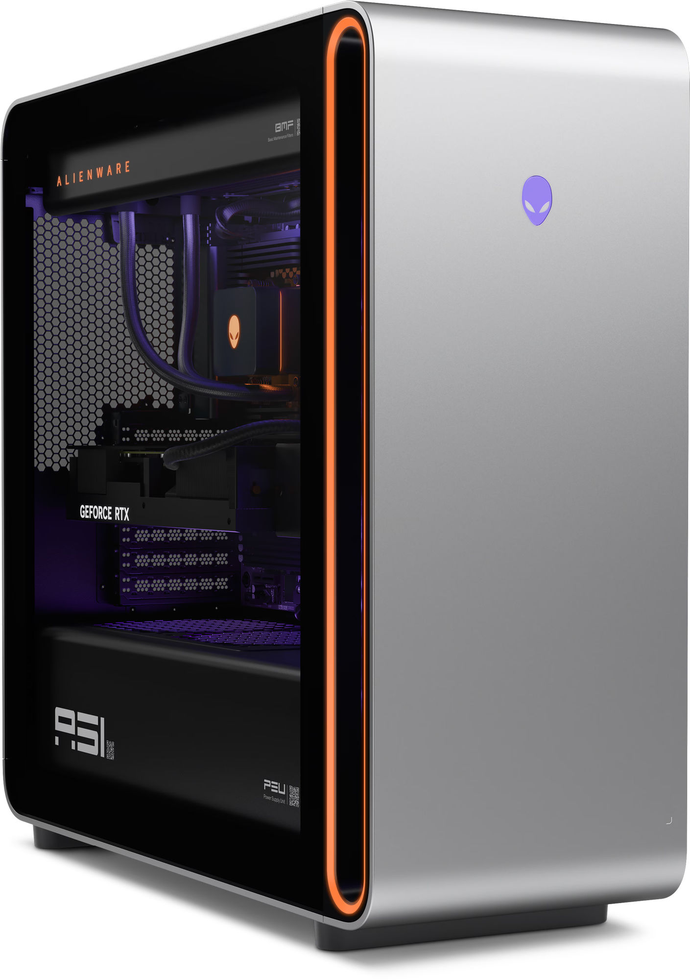 Alienware Area-51 AAT2265 - vue produit complète Alienware Area-51 AAT2265 vue produit complète du PC de bureau gamer