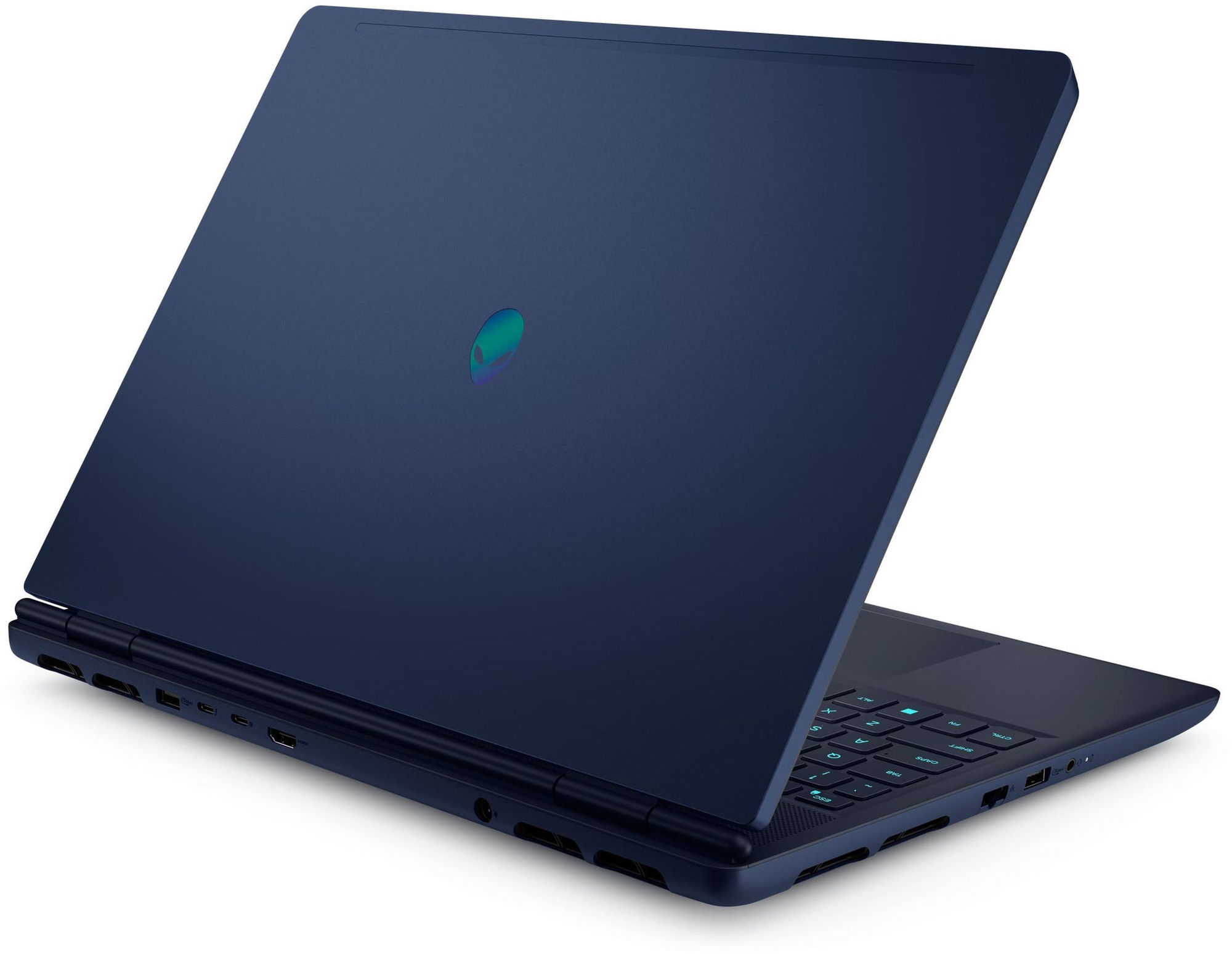 Alienware 16X Aurora AC16251 ac16251_oled_cto1_3p1 - capot bleu en aluminium Alienware 16X Aurora AC16251 ac16251_oled_cto1_3p1 capot bleu et châssis aluminium